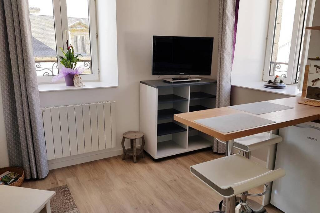 Studio Cosy Les Roses Tremieres 3 Etoiles Centre Plouharnel Proche Mer ภายนอก รูปภาพ