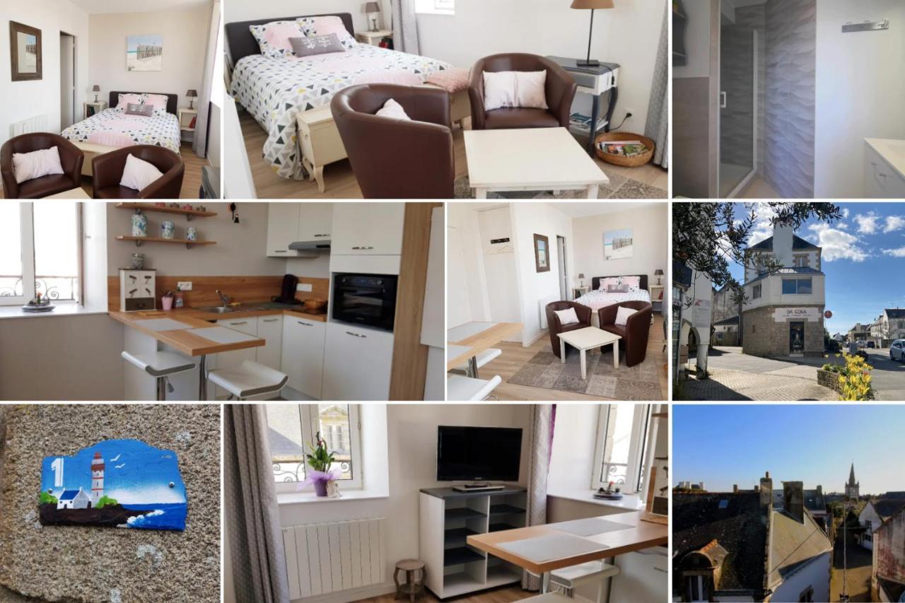 Studio Cosy Les Roses Tremieres 3 Etoiles Centre Plouharnel Proche Mer ภายนอก รูปภาพ